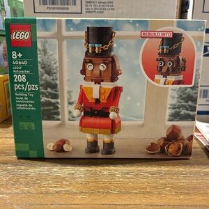 NEW Lego Nutcracker Building Toy - Red, Black, Brown